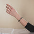 Black x Green Aventurine | .925 Sterling Silver | Berry Bracelet